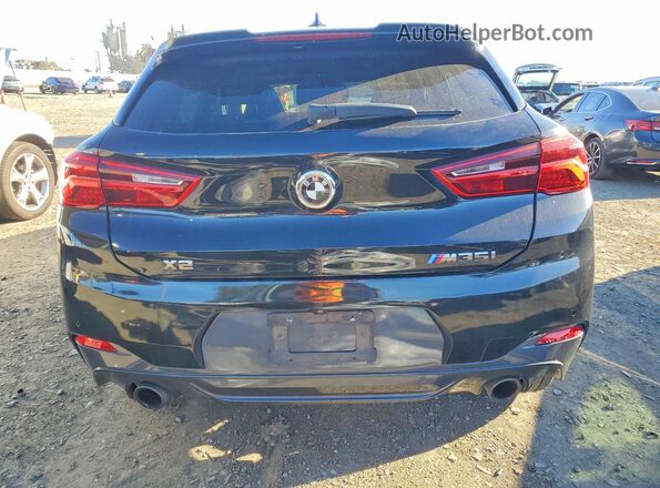 WBXYN1C04L5R11707 2020 BMW X2 Black უკანა ხედი