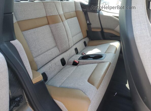 WBY1Z8C36HV893464 2017 BMW I3 Black Widok tylnych siedzeń