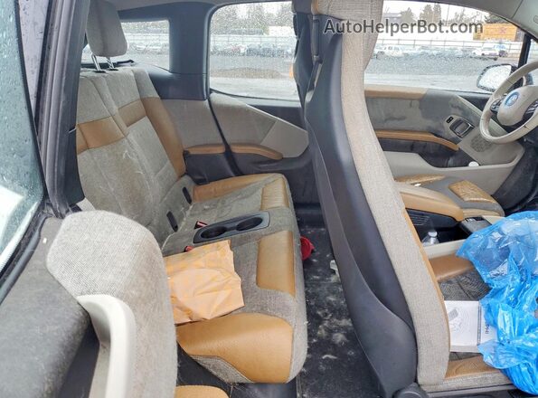 WBY1Z8C37HV891934 2017 BMW I3 White Widok tylnych siedzeń