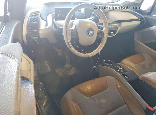 WBY1Z8C38HV895040 2017 BMW I3 Silver Instrument cluster view