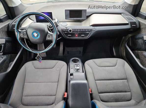 WBY1Z8C56HV889657 2017 BMW I3 Gray Vista del salpicadero