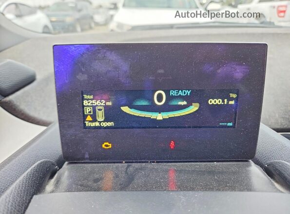 WBY1Z8C56HV889657 2017 BMW I3 Gray Vista del cuadro de instrumentos