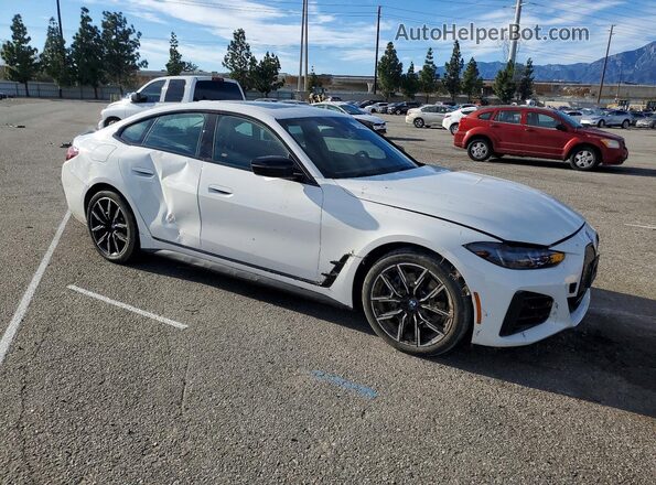 WBY23HD01SFU16419 2025 BMW I4 White Առջևի աջ