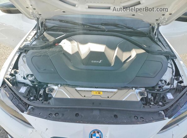 WBY23HD01SFU16419 2025 BMW I4 White Սալոնի հետևի տեսք