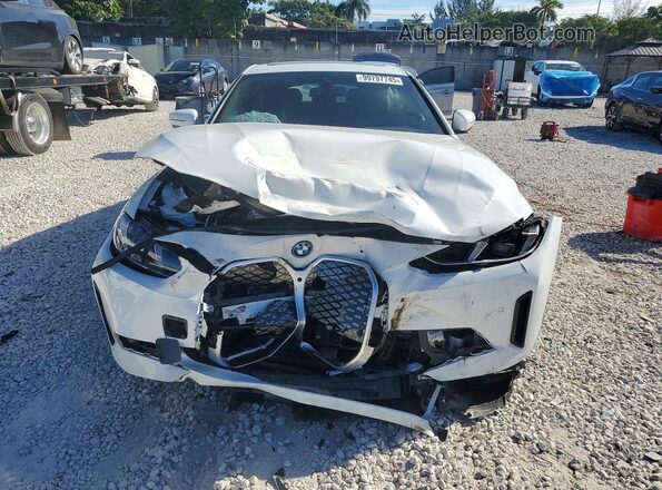 WBY23HD05SFV77355 2025 BMW I4 White Դիմացի տեսք