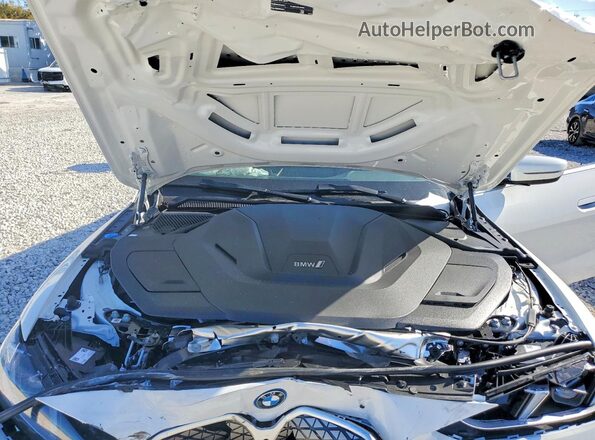 WBY23HD05SFV77355 2025 BMW I4 White Սալոնի հետևի տեսք