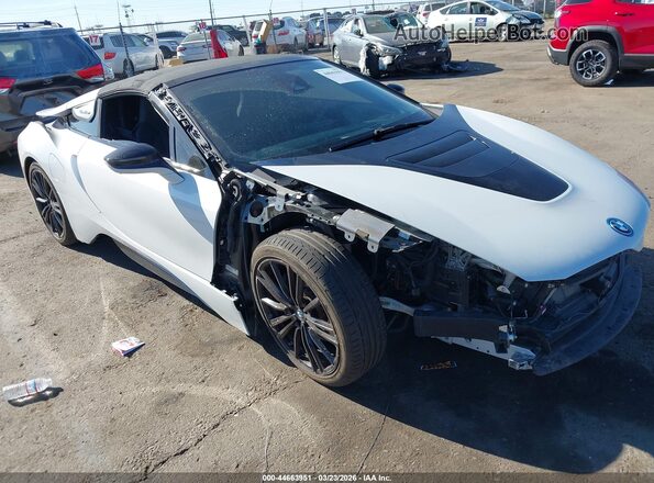 WBY2Z6C51K7D09514 2019 BMW I8 White Вид спереду