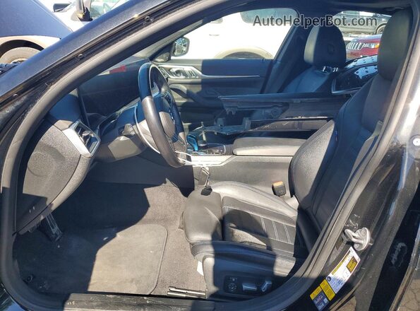 WBY33AW00PFP03458 2023 BMW I4 Black Вид салону спереду