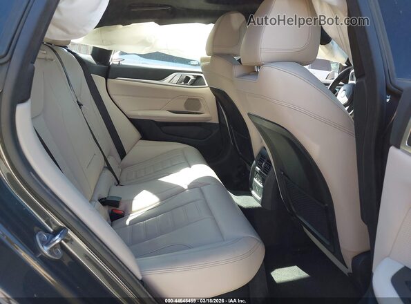 WBY33AW03NFN20617 2022 BMW I4 Gray VIN კოდის სტიკერის ხედი
