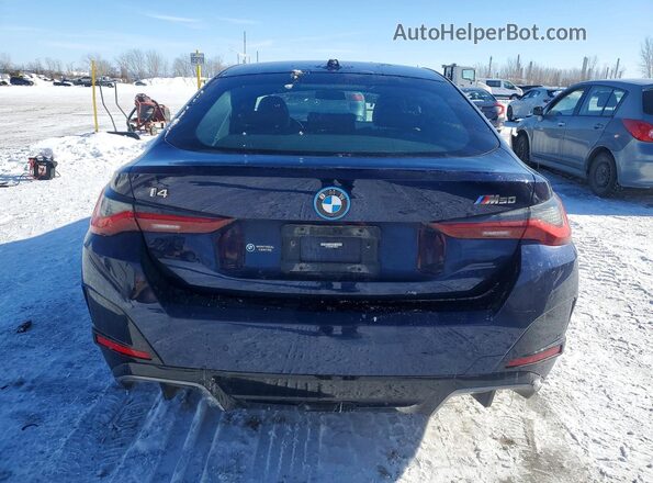 WBY33AW05NFM60680 2022 BMW I4 Blue Vista trasera
