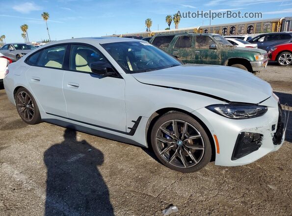 WBY33AW05NFM95042 2022 BMW I4 Gray Передня права чверть