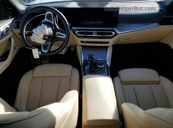 WBY33AW05NFM95042 2022 BMW I4 Gray Вид панелі приладів
