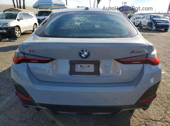 WBY33AW05NFM95042 2022 BMW I4 Gray Вид ззаду