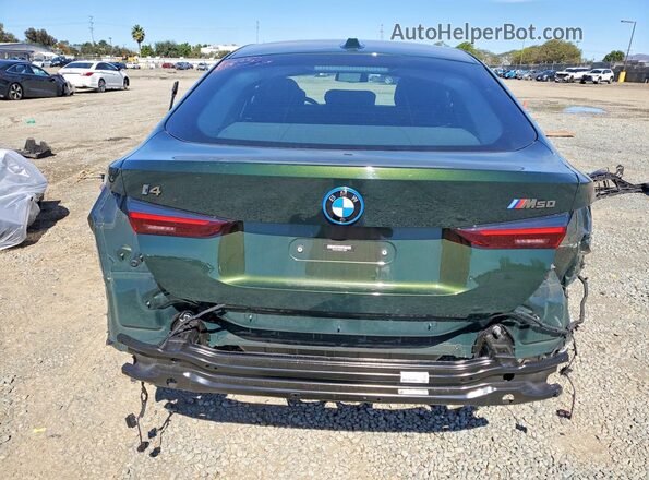 WBY33AW06NFN19865 2022 BMW I4 Green Հետևի տեսք