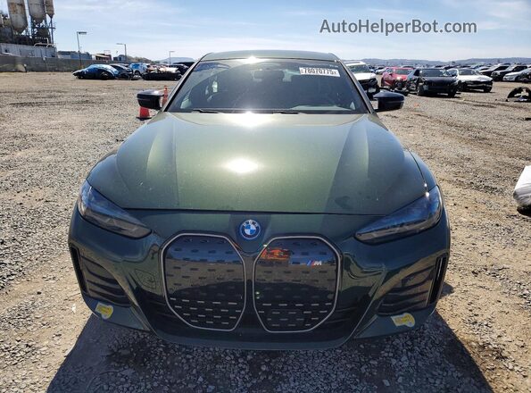 WBY33AW06NFN19865 2022 BMW I4 Green Դիմացի տեսք