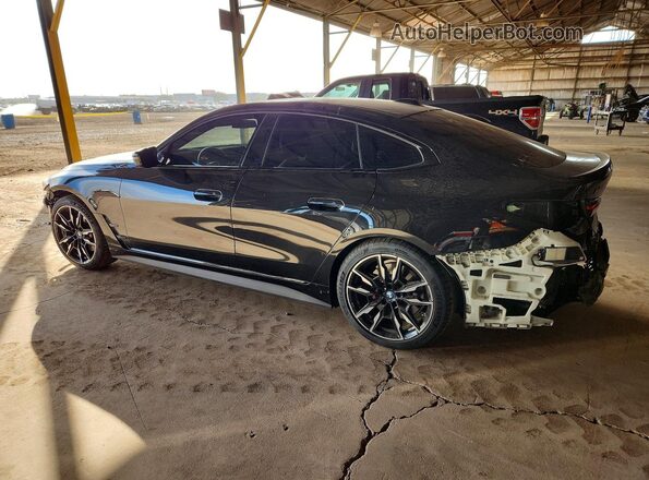 WBY33AW08NFM77487 2022 BMW I4 Черный Задняя левая четверть
