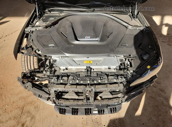 WBY33AW08NFM77487 2022 BMW I4 Черный Вид задней части салона