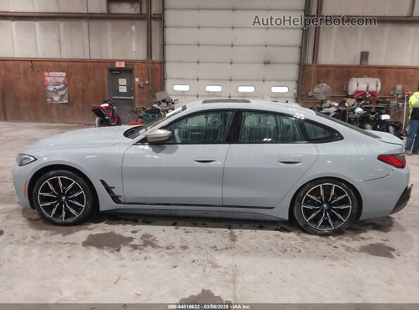 WBY33AW08PFN42907 2023 BMW I4 Gray სალონის 360-გრადუსიანი ხედი