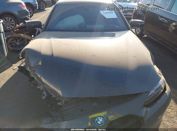 WBY43AW01PFR33689 2023 BMW I4 Gray Widok z tyłu