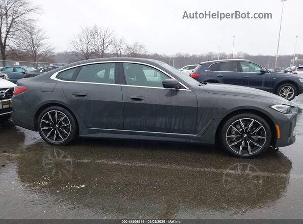 WBY43AW06RFS55458 2024 BMW I4 Gray Rear interior view