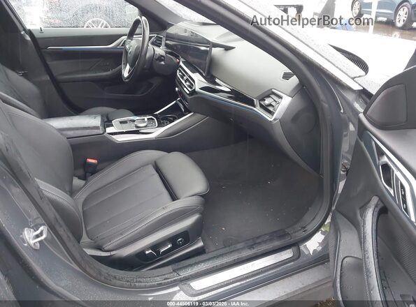 WBY43AW06RFS55458 2024 BMW I4 Gray Front interior view