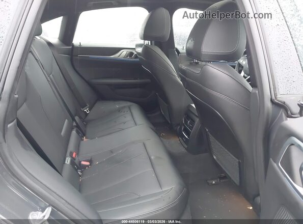 WBY43AW06RFS55458 2024 BMW I4 Gray VIN sticker view