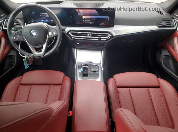 WBY43AW07PFP98069 2023 BMW I4 Silver Вид панелі приладів