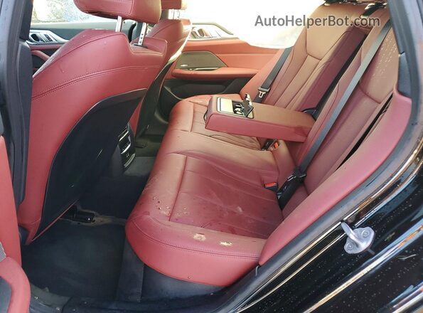 WBY43HD02SFU27177 2025 BMW I4 Black Widok tylnych siedzeń