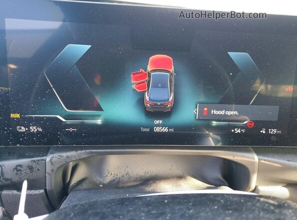 WBY43HD02SFU27177 2025 BMW I4 Black Widok zestawu wskaźników
