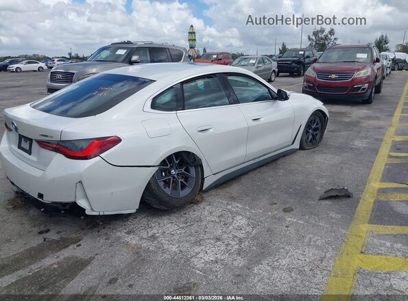WBY43HD04SFT98264 2025 BMW I4 White Trasero derecho