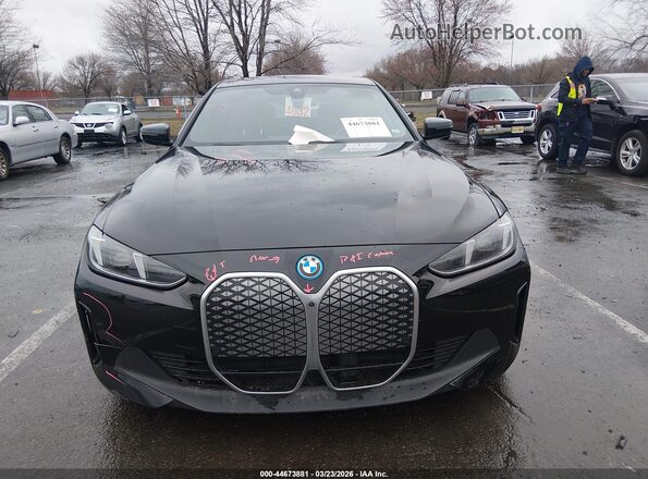 WBY43HD05SFT90819 2025 BMW I4 Black Widok zestawu wskaźników