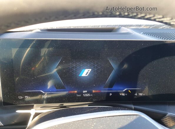 WBY43HD05SFT94594 2025 BMW I4 Черный Вид щитка приборов