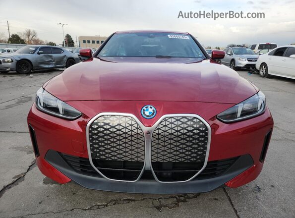 WBY43HD05SFU11197 2025 BMW I4 Red Front view