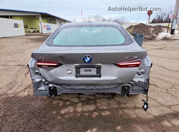 WBY43HD08SFU38183 2025 BMW I4 Silver Հետևի տեսք