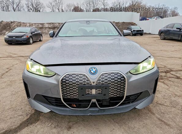 WBY43HD08SFU38183 2025 BMW I4 Silver Դիմացի տեսք