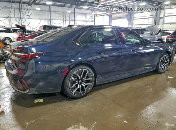 WBY53EJ03PCL63716 2023 BMW OTHER Blue უკანა მარჯვენა