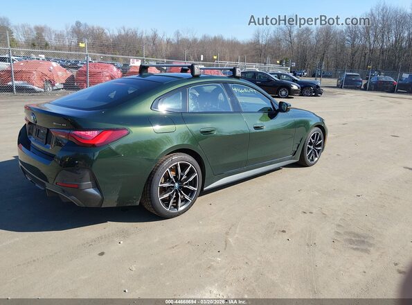 WBY73AW00NFN17434 2022 BMW I4 Green Հետևի աջ
