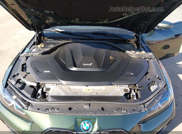 WBY73AW00NFN17434 2022 BMW I4 Green Հետևի տեսք