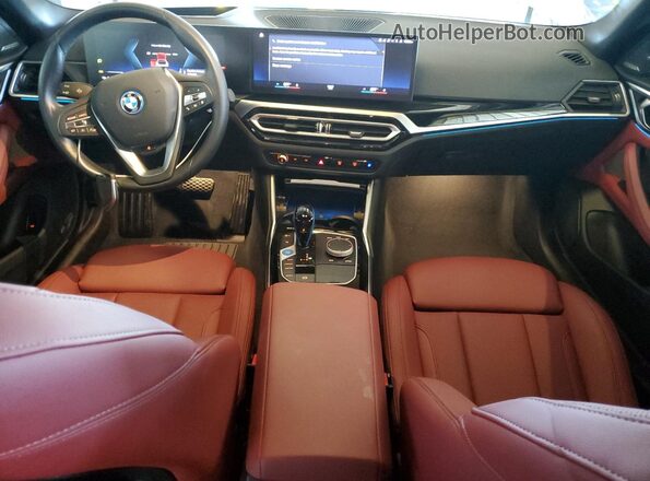WBY73AW01PFP11277 2023 BMW I4 White Dashboard view