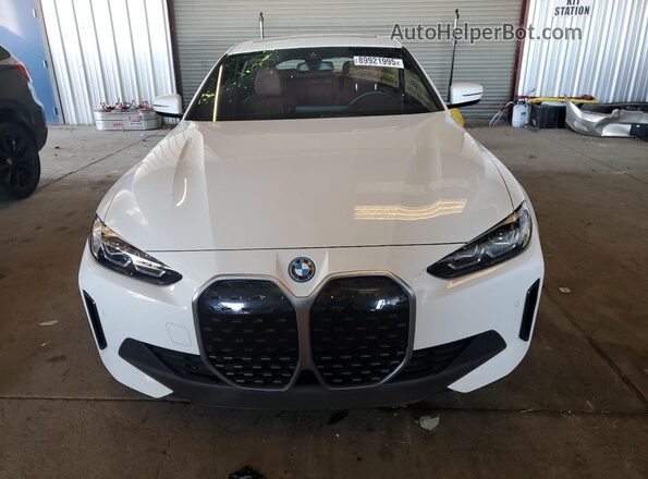 WBY73AW01PFP11277 2023 BMW I4 White Front view