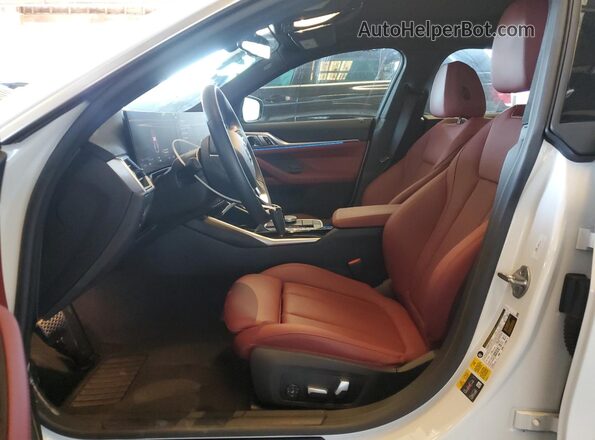 WBY73AW01PFP11277 2023 BMW I4 White Front interior view