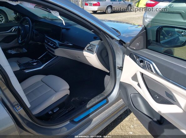 WBY73AW01PFP73908 2023 BMW I4 Gray Սալոնի դիմացի տեսք