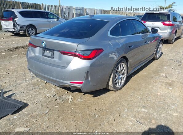 WBY73AW01PFP73908 2023 BMW I4 Gray Հետևի աջ