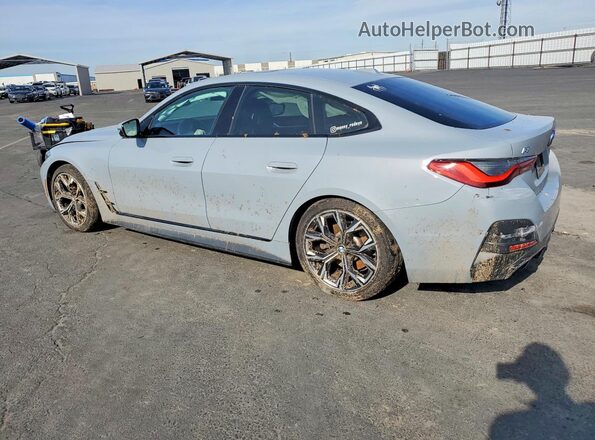 WBY73AW06NFN25084 2022 BMW I4 Gray Հետևի ձախ