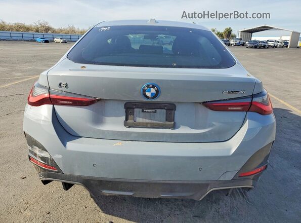 WBY73AW06NFN25084 2022 BMW I4 Gray Հետևի տեսք
