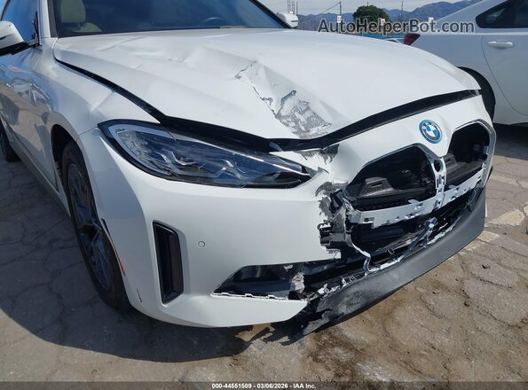 WBY73AW0XPFR44350 2023 BMW I4 White წინა ხედი