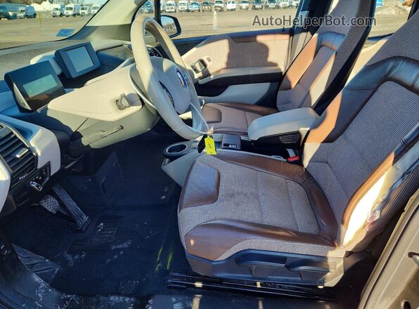 WBY7Z2C52JVE64839 2018 BMW I3 Red Вид салону спереду