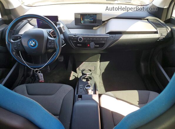 WBY7Z2C5XJVB88491 2018 BMW I3 Blue Dashboard view
