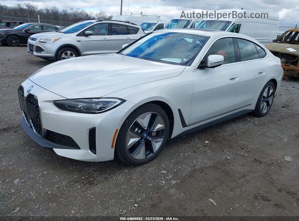 WBY83FB09RFR76281 2024 BMW I4 White Front left