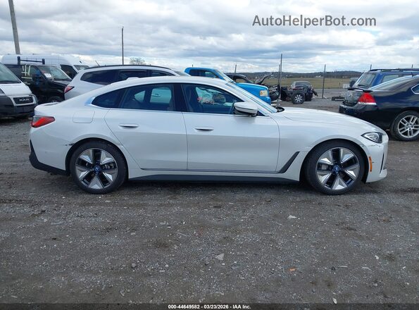 WBY83FB09RFR76281 2024 BMW I4 White Rear interior view
